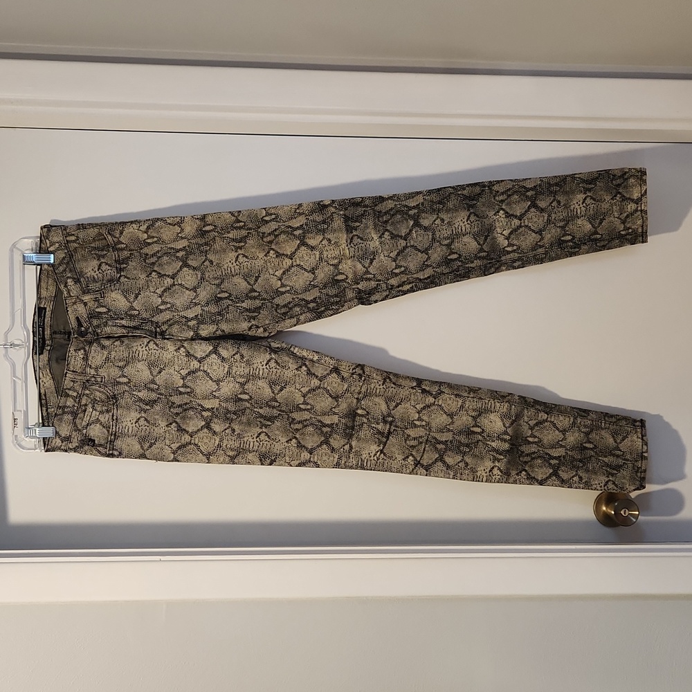 Big Star Snake Print Skinnies